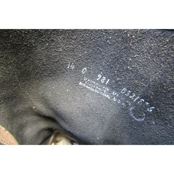 Mason Western Mens Size 14 C Narrow Width Black Leather Roper Cowboy Boots main image 9
